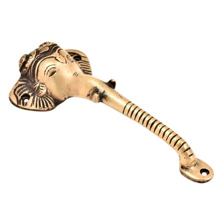 Handmade Brass Elephant Handle With Long Ears