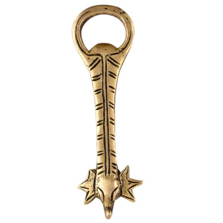 Brass Elephant Head Bottle Opener