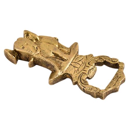Brass  Standing Elephant Bottle Opener