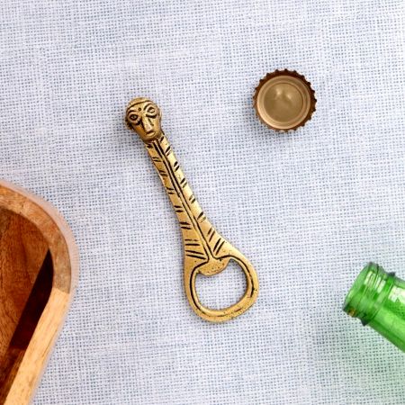Brass Tribal Botte Opener