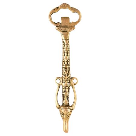 Brass Bottle Openers Depicting Mayan Civilization Bull Face