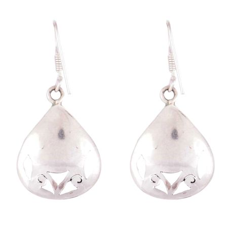 92.5 Sterling Silver Earrings Oval Tigers Eye Teardrop Earrings
