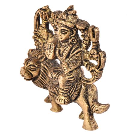 Brass Durga Statue Goddess Ma Nav Durga Statue