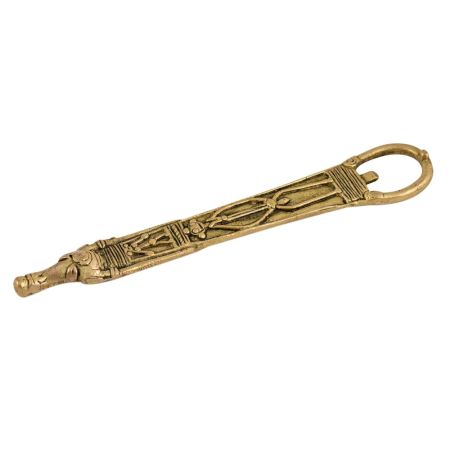 Brass Bottle Openers With Mayan Civilization Bull Face Engraved Figures