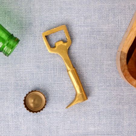 Coy Boy Boot Brass Bottle Openers