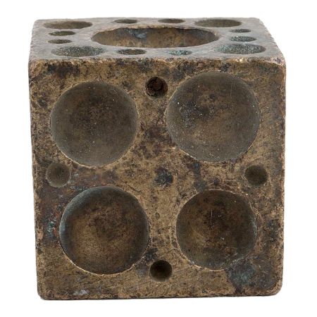 Modern Design Brass Cube Paperweight
