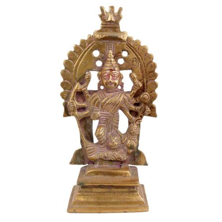 Brass Indian Statue Goddess For Hindu Worship