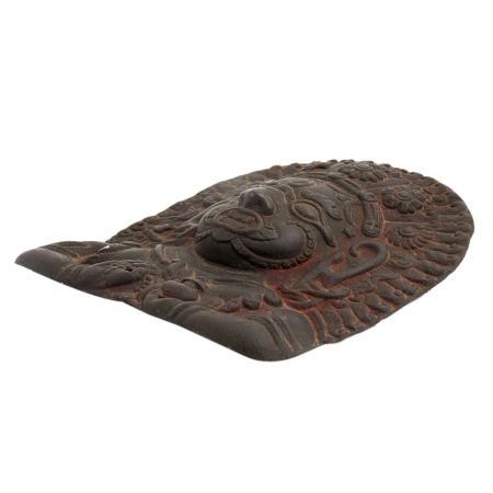 Brass Tribal Art Wall Hanging Tibetan God Face