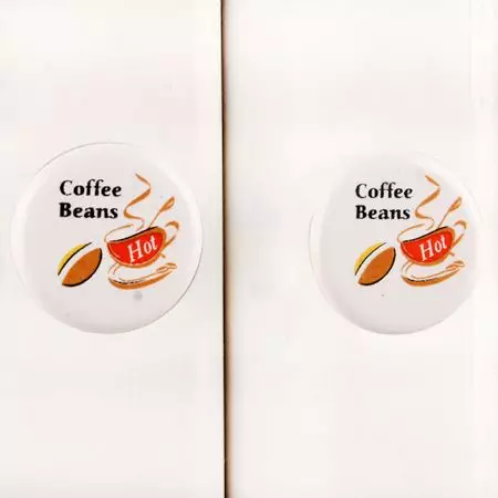Coffee Cup Flat Knob