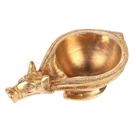 Brass Kuber Diya Ritual Worship Lamp