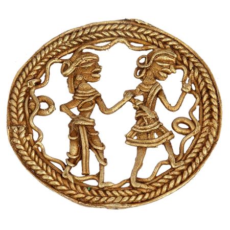 Indian Taditional Dhokra Wall Art Wall Hanging