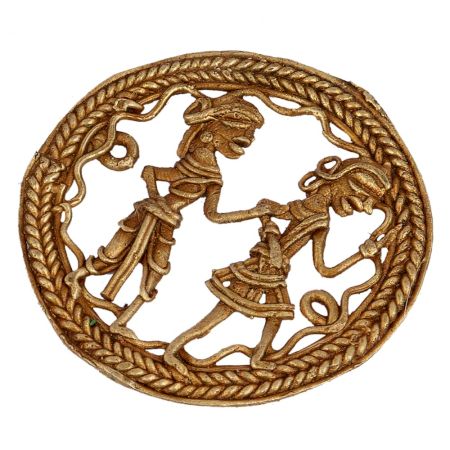 Indian Taditional Dhokra Wall Art Wall Hanging