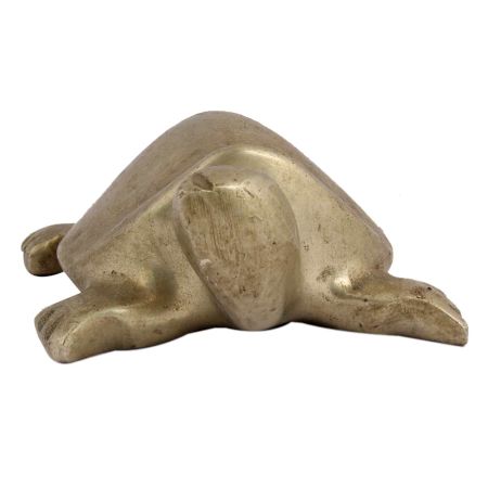 Brass Turtle In Abstract Form Showpiece