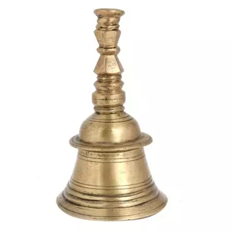 Brass Handheld Worship Temple Bell