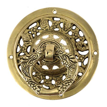 Hand Casted Ornate Design Parrot Ring Door Knocker