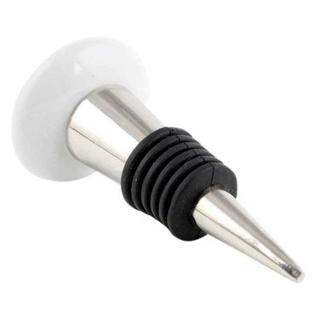 Aries Flat Ceramic Wine Bottle Stopper 
