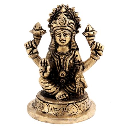 Lakshmi Figurine In Metal