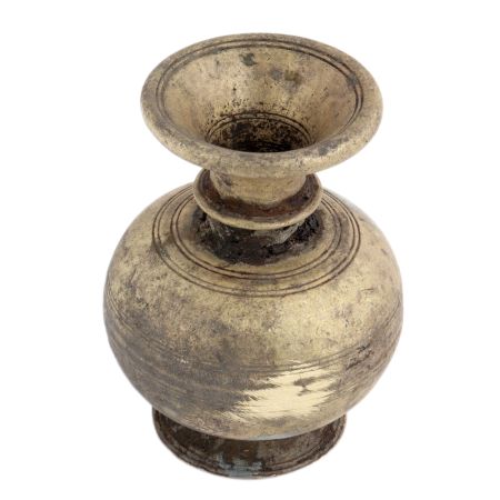 Vintage Holy Water Pot With Long Neck Plain