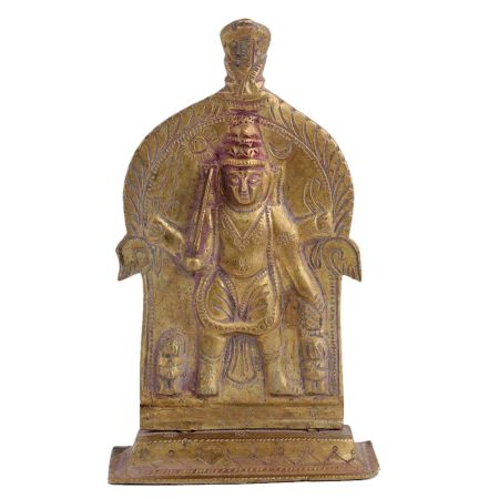 God Plate On Stand