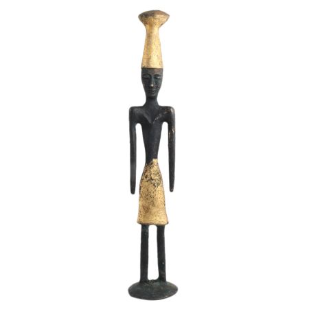 Handmade Antique Brass Male Figurine Showpiece