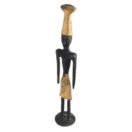 Handmade Antique Brass Male Figurine Showpiece