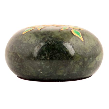Stone Paperweight Like Jade For Business Decor