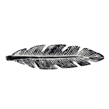White Feather Distressed Iron Handles