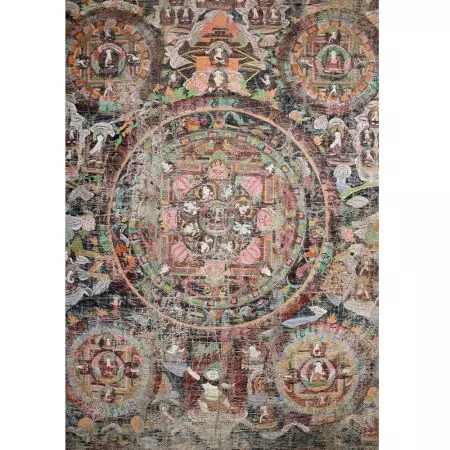 Life OF Buddha Tibetan Thangka Painting
