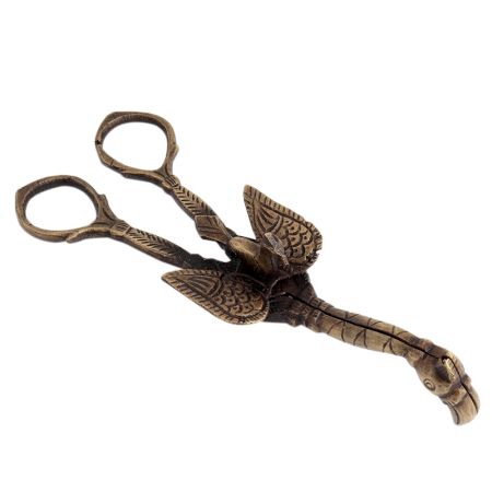 Brass Bird Scissor Snuffer