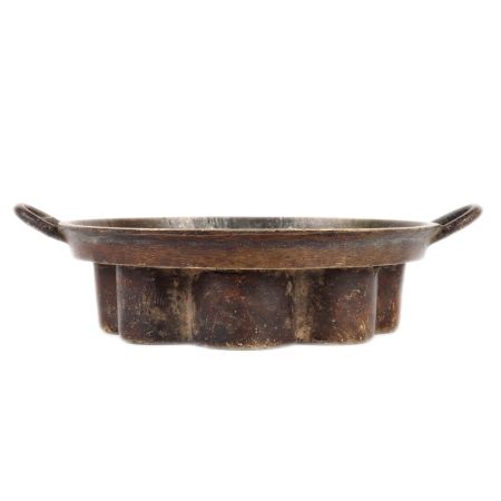 Brass South Indian Cooking Vessel With Handles