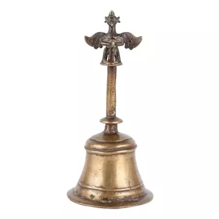 Brass Garuda Handheld Pooja Bell