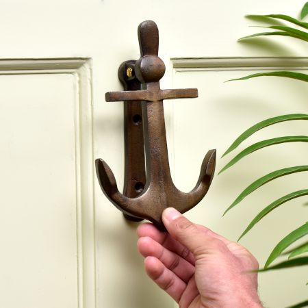 Antique Anchor Iron Door Knocker