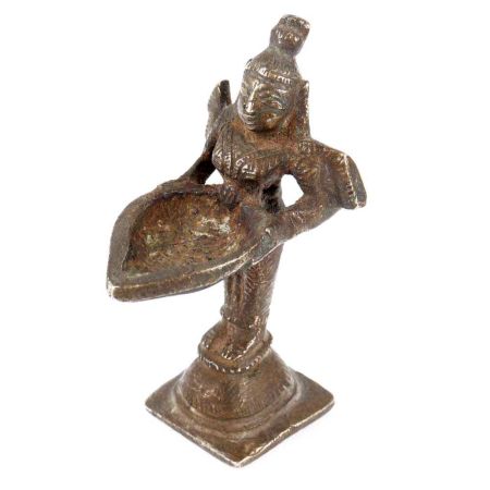 Brass Pavai Villaku Lady Oil Lamp