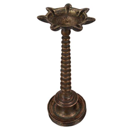 Traditional Brass Oil Lamp South Indian Deepak