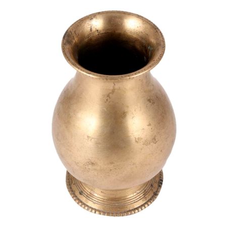 Golden Brass Ceremonial Pot