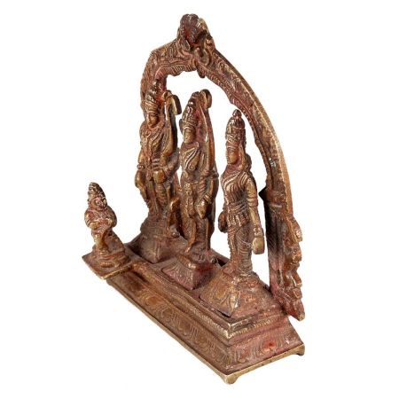 Brass Ram Darbar Statue