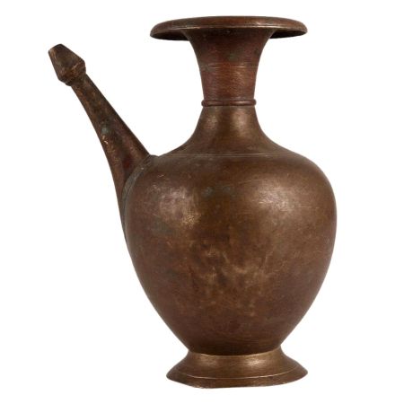 Brass Nepalese Karuwa For Ritual Practices