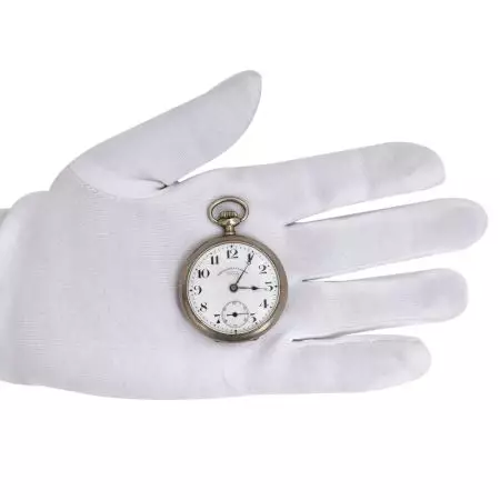 Original Broadwest Lever Genius Antique Pocket Watch From 1900s