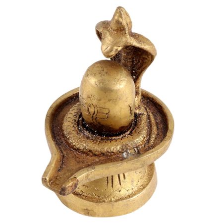 Brass Unique Shivling Idol
