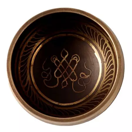 Black Antique Brass Tibetan Singing Bowl