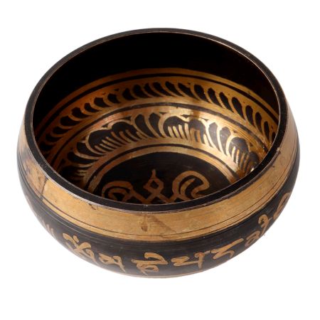 Brass Tibetan Buddhist Singing Bowl Or  Prayer Instrument