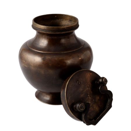 Indian Sadhu Kamandalam Brass Pot