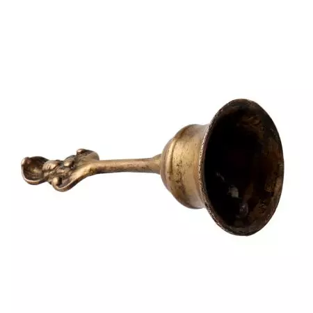 Authentic Brass Hand held Bell For Puja Rituals