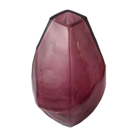 Decorative Pink Glass Vase