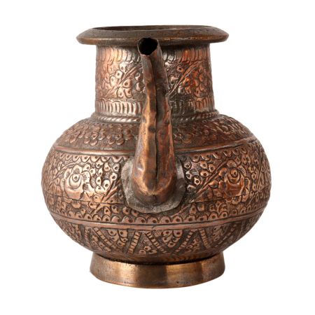 Vintage Gangajal Water Pot for Hindu Rituals