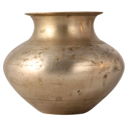 Vintage Indian Gangajal Kalash Water Pot