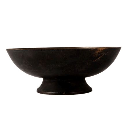 Vintage Brass Pedestal Bowl
