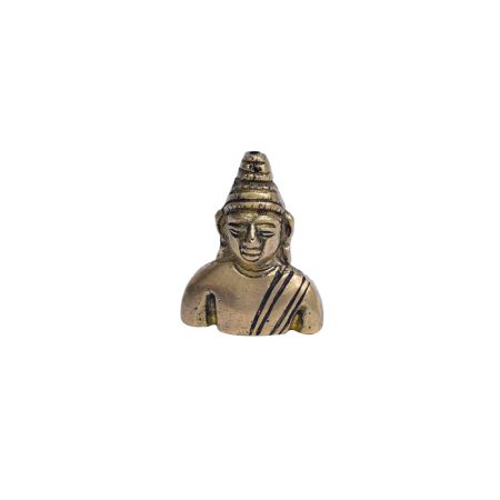 Antique Golden Brass Buddha Agarbatti Holder Stand