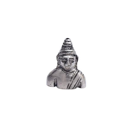 Silver Brass Buddha Agarbatti Holder Stand