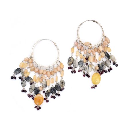 92.5 Sterling Silver Tempting Handmade Daily Wearable Earrings